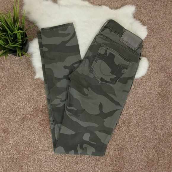 True Religion Pants - True Religion Woman Camuflage Pants Skinny Sz: 25